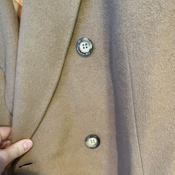 Men’s VINTAGE De Silva‎ Wool Cashmere Coat Size 46R - Picture 3 of 16